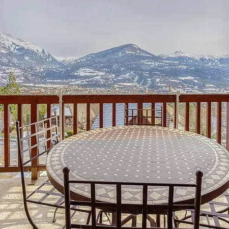 Les Fauvettes - Appartement Vue Imprenable Sur Montagne Embrun Exterior photo