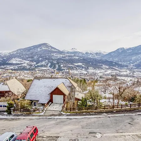 Les Fauvettes - Appartement Vue Imprenable Sur Montagne Embrun Exterior photo